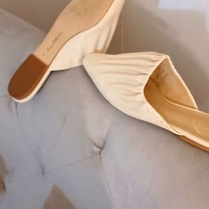 Sam Edelman pleated  loafer mule 9.5